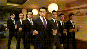 Macro business-dance: